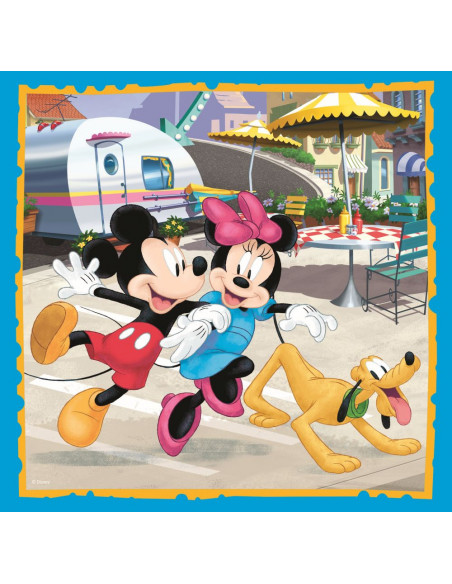 Puzzle Trefl 3in1 Mickey Mouse Si Prietenii,34846