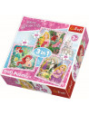 Puzzle Trefl 3in1 Printese,34842