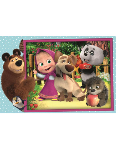 Puzzle Trefl 24 Maxi Masha Si Ursul,14301