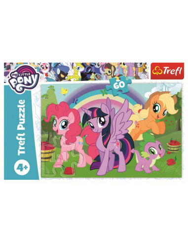 Puzzle Trefl 60 Curcubeul Prieteniei,17323