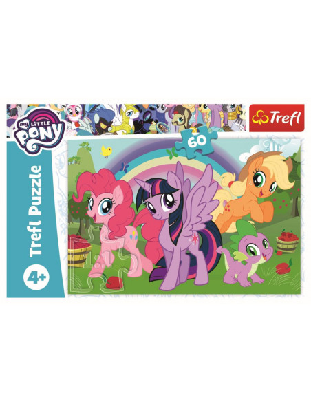 Puzzle Trefl 60 Curcubeul Prieteniei,17323