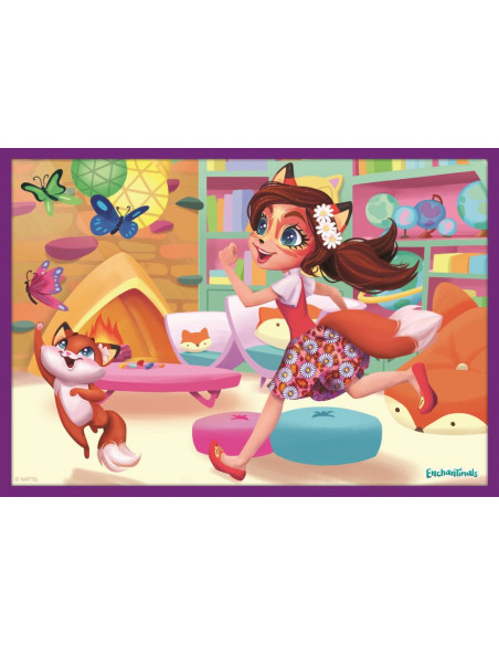 Puzzle Trefl 10in1 Aventurile Enchantimals,90354