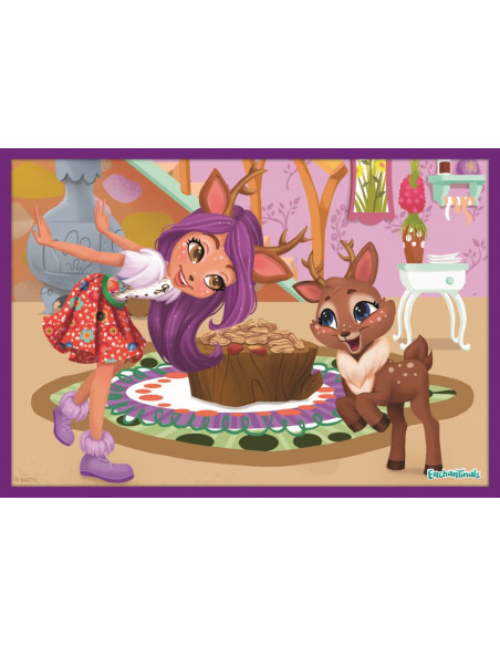 Puzzle Trefl 10in1 Aventurile Enchantimals,90354