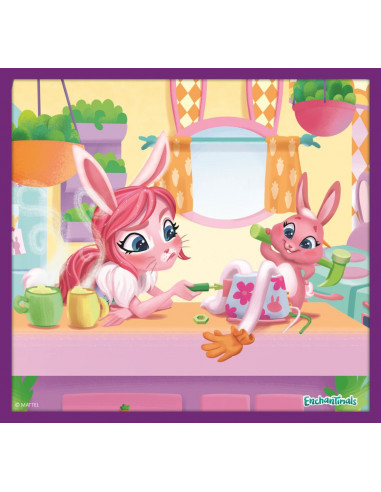 Puzzle Trefl 10in1 Aventurile Enchantimals,90354