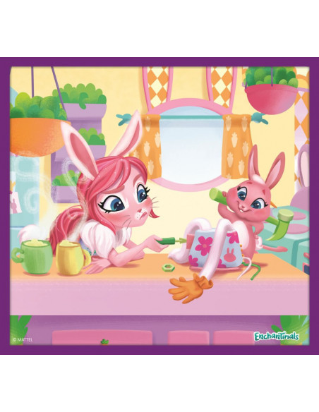 Puzzle Trefl 10in1 Aventurile Enchantimals,90354