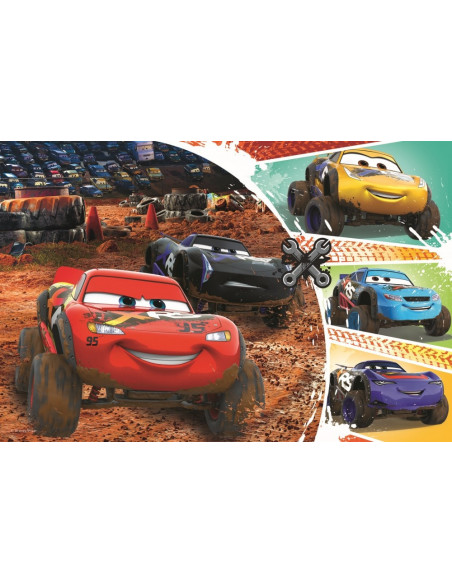Puzzle Trefl 60 Fulger Mcqueen Cu Prietenii,17327