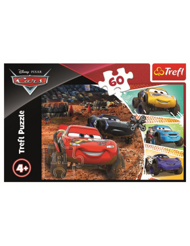 Puzzle Trefl 60 Fulger Mcqueen Cu Prietenii,17327