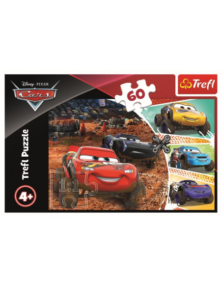 Puzzle Trefl 60 Fulger Mcqueen Cu Prietenii,17327