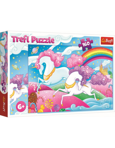 Puzzle Trefl 160 Unicorni,15372