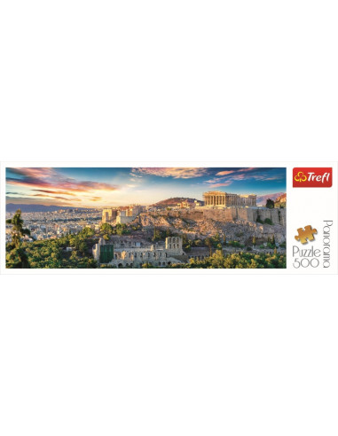 Puzzle Trefl 500 Panorama Acropolis Atena,29503