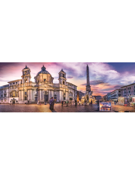 Puzzle Trefl 500 Panorama Piata Navona Din Roma,29501