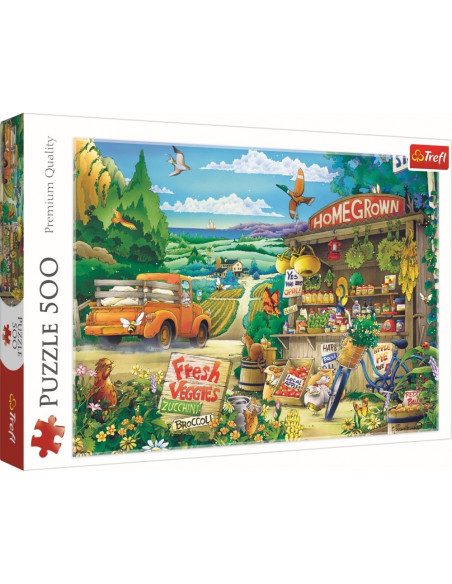 Puzzle Trefl 500 Dimineata La Tara,37352