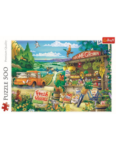 Puzzle Trefl 500 Dimineata La Tara,37352