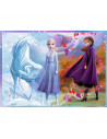 Puzzle Trefl 4in1 Frozen2 Calatorie Catre Necunoscut,34323