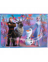 Puzzle Trefl 4in1 Frozen2 Calatorie Catre Necunoscut,34323