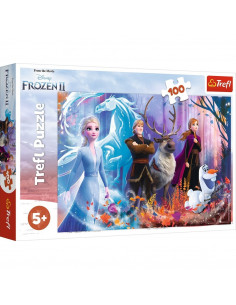 Puzzle Trefl 100 Frozen2 Lumea Magica,16366