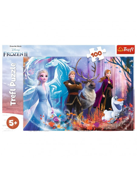 Puzzle Trefl 100 Frozen2 Lumea Magica,16366