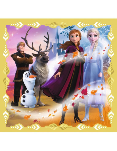 Puzzle Trefl 3in1 Frozen2 Ana Si Elsa,34847