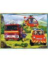 Puzzle Trefl 2in1 Memo Pompierii In Actiune,90791