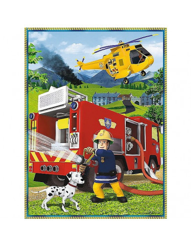 Puzzle Trefl 2in1 Memo Pompierii In Actiune,90791