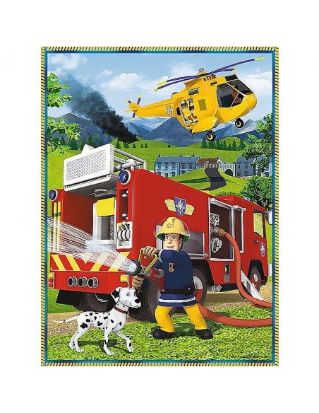 Puzzle Trefl 2in1 Memo Pompierii In Actiune,90791