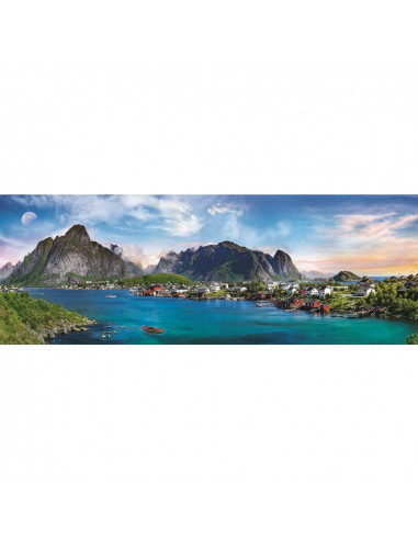 Puzzle Trefl Panorama 500 Arhipelagul Norvegian Lofoten,29500