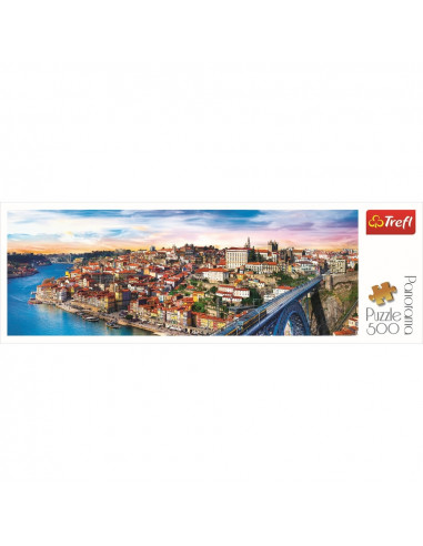 Puzzle Trefl 500 Porto Panorama Portugalia,29502