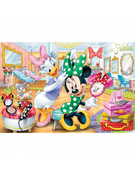 Puzzle Trefl 100 Minnie La Salonul De Infrumusetare,16387