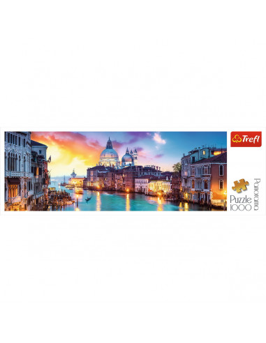 Puzzle Trefl 1000 Panorama Canal Grande Venetia,29037