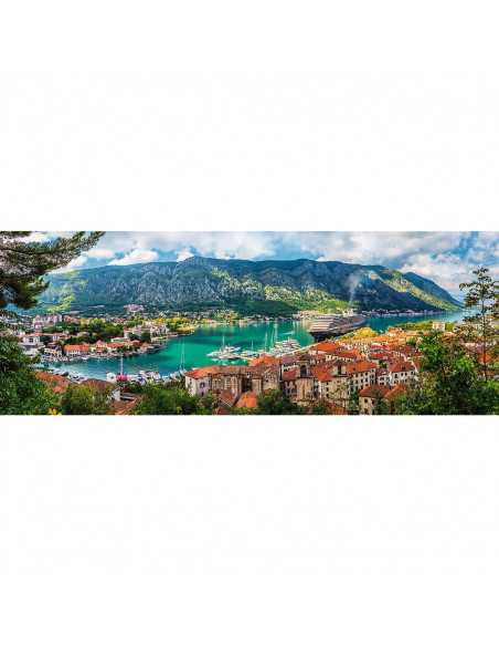 Puzzle Trefl 500 Panorama Orasul Kotor Muntenegru,29506