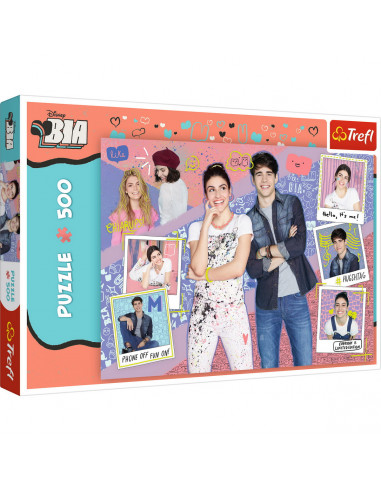 Puzzle Trefl 500 Bia Cu Prietenii,37374