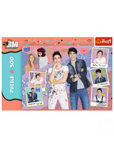 Puzzle Trefl 500 Bia Cu Prietenii,37374