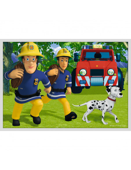 Puzzle Trefl 10in1 Echipa Pompierului Sam,90356