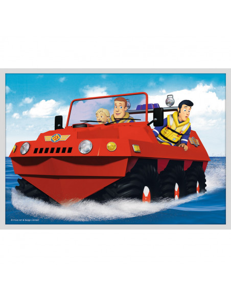 Puzzle Trefl 10in1 Echipa Pompierului Sam,90356