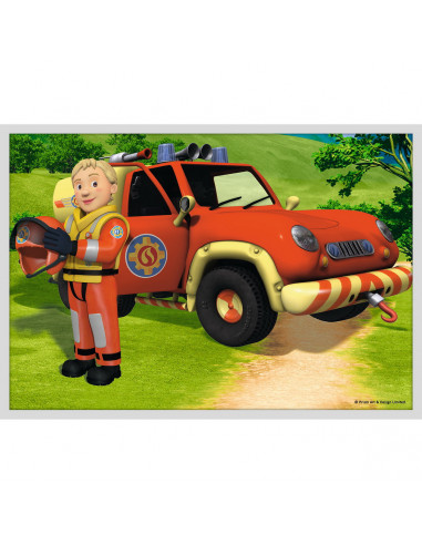 Puzzle Trefl 10in1 Echipa Pompierului Sam,90356