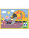 Puzzle Trefl 10in1 Purcelusa Peppa Pig Cu Prietenii,90358