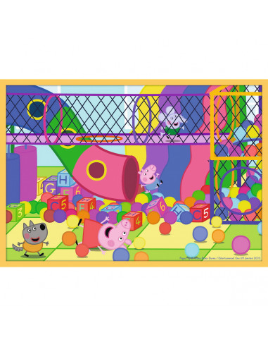 Puzzle Trefl 10in1 Purcelusa Peppa Pig Cu Prietenii,90358