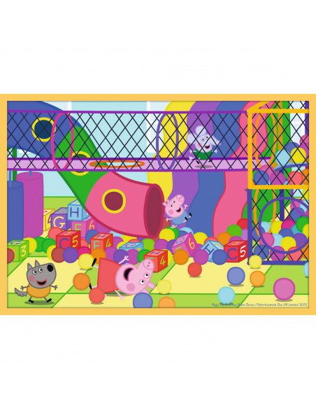 Puzzle Trefl 10in1 Purcelusa Peppa Pig Cu Prietenii,90358