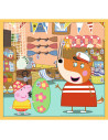 Puzzle Trefl 10in1 Purcelusa Peppa Pig Cu Prietenii,90358