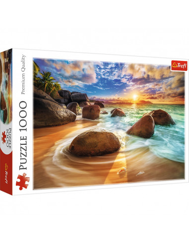 Puzzle Trefl 1000 Plaja Samudra India,10461