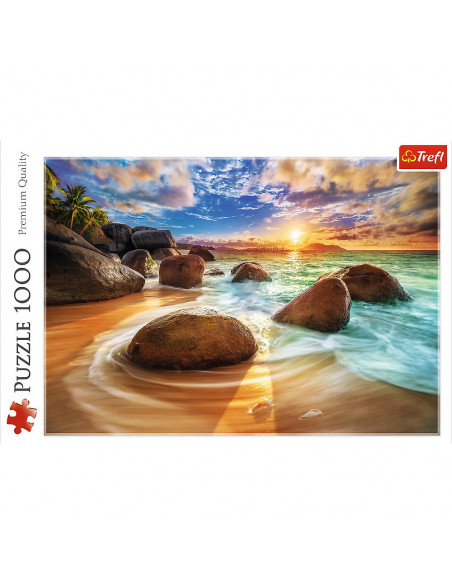 Puzzle Trefl 1000 Plaja Samudra India,10461
