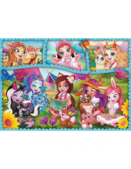 Puzzle Trefl 200 Enchantimals Prieteni Extraordinari,13261