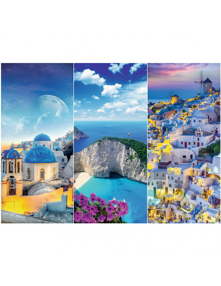 Puzzle Trefl 3000 Vacanta In Grecia,33073