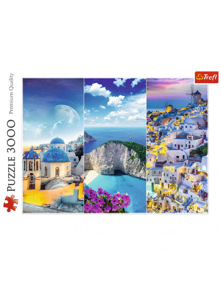 Puzzle Trefl 3000 Vacanta In Grecia,33073