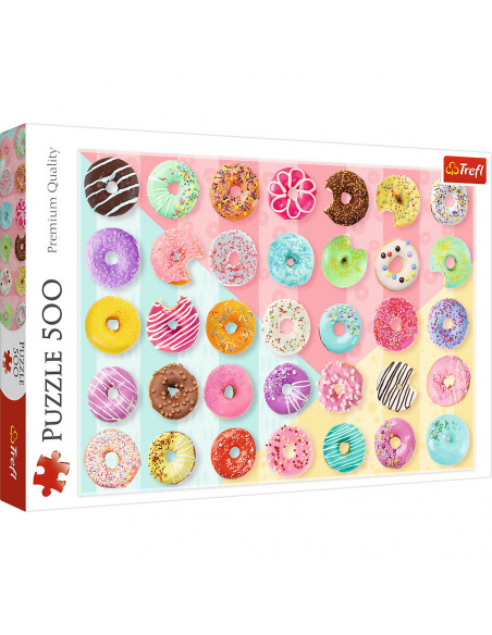 Puzzle Trefl 500 O Colectie De Gogosi,37334