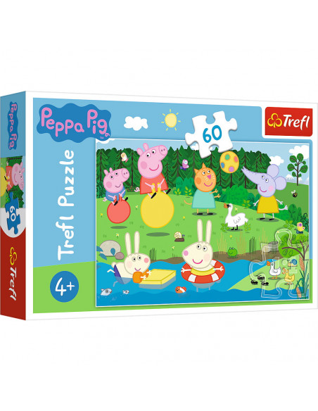 Puzzle Trefl 60 Peppa Pig Distractie In Vacanta,17326