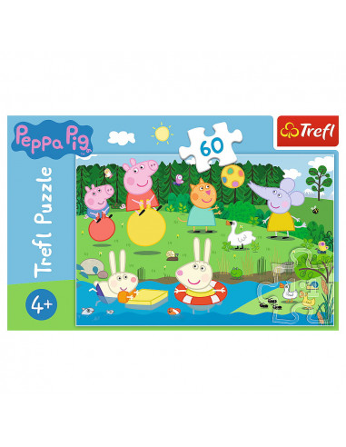 Puzzle Trefl 60 Peppa Pig Distractie In Vacanta,17326