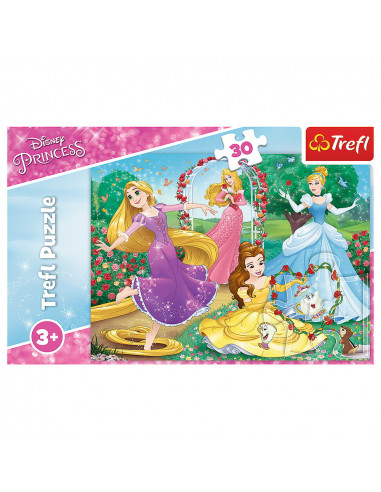 Puzzle Trefl 30 Printese Disney In Gradina Palatului,18267