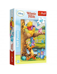 Puzzle Trefl 60 Winnie The Pooh Toti La Treaba,17264