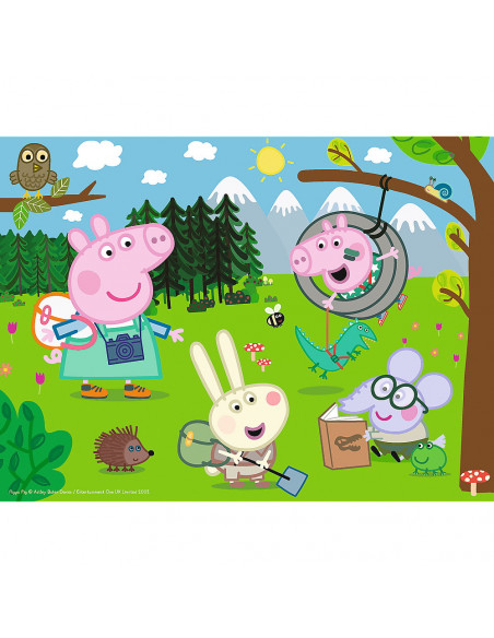 Puzzle Trefl 30 Peppa Pig In Drumetie,18245